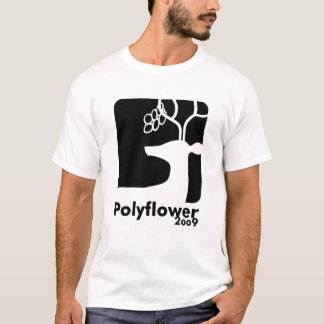 Rotwild-Bier-Schwarzes - Polyflower 2009 T-Shirt
