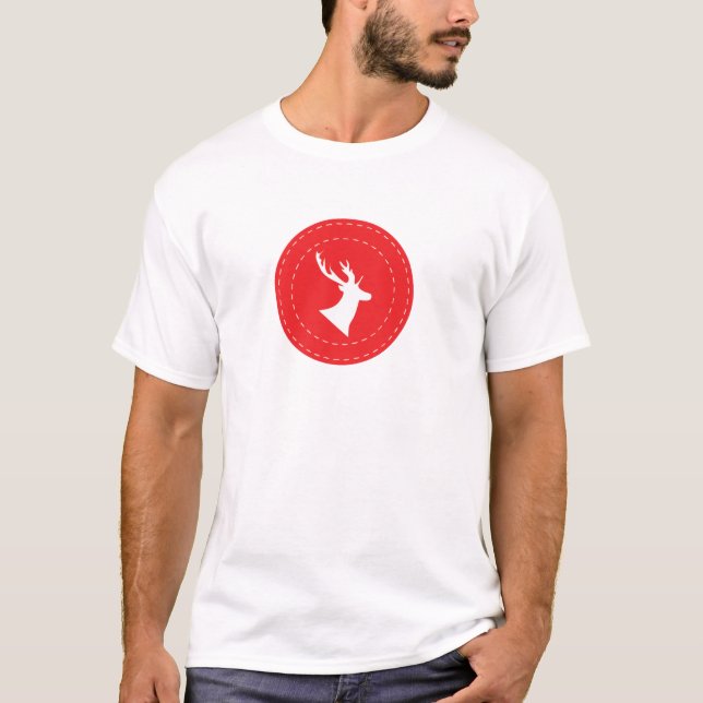 Rotwild - Geweih T-Shirt (Vorderseite)