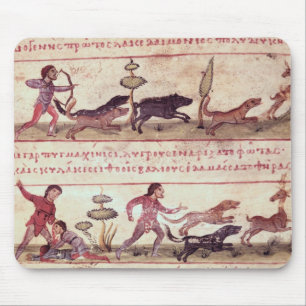 Rotwild-Jagd Mousepad