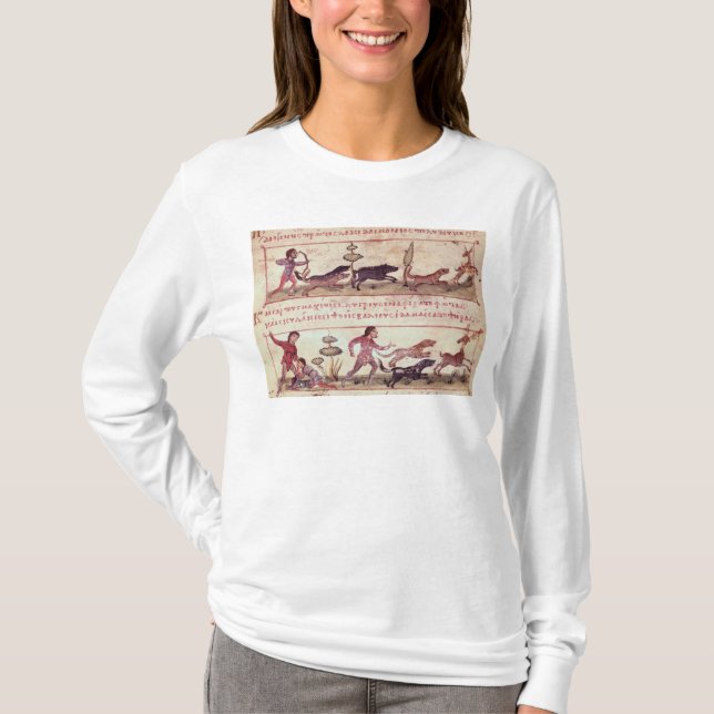 Rotwild-Jagd T-Shirt (Vorderseite)