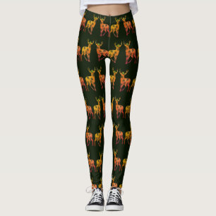 Rotwild-kundenspezifische Leggings-frohe Leggings