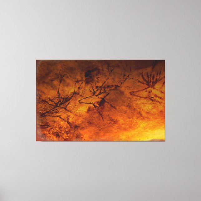 Rotwild von Lascaux Leinwanddruck (Vorderseite)