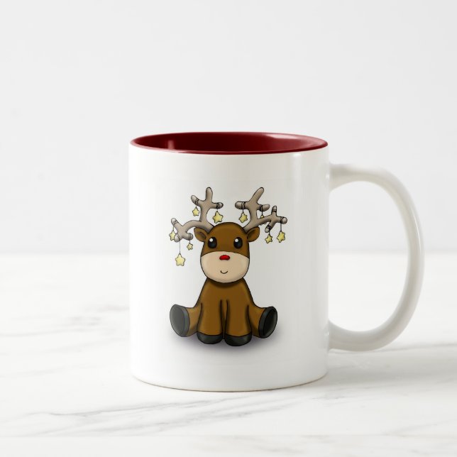 Rotwild Zweifarbige Tasse (Rechts)