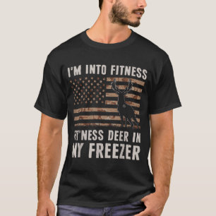 Rotwildjagd I'm Into Fitness Fit'ness Rotwild In M T-Shirt