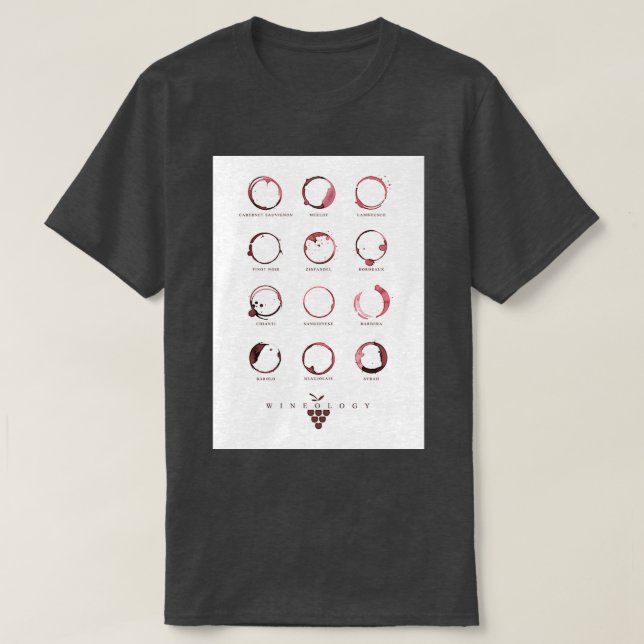 ROTWWEINFLECKEN T-Shirt (Design vorne)