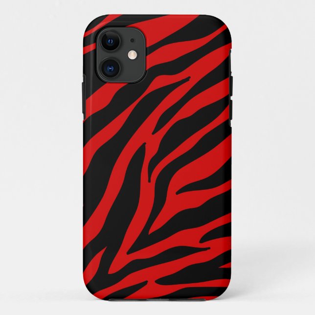 Rotzebra Case-Mate iPhone Hülle (Rückseite)