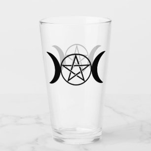 Rotzige Dreifachgöttin Trinkgläser Gothische Hex Glas