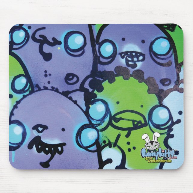 Rotzmonster-Mauspad Mousepad (Vorne)