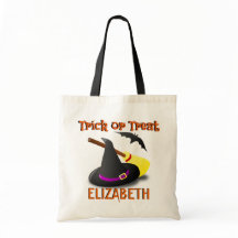 Rotzunge Individuelle Name Trick oder Treat Bag