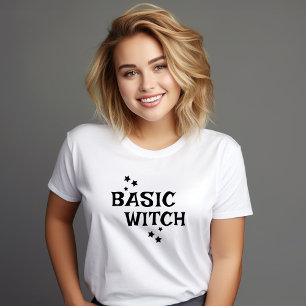Rotzunge Rot und Weiße Sterne Halloween T-Shirt