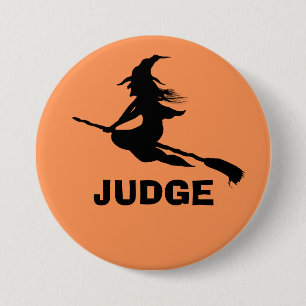 Rotzunge Silhouette Halloween Buttons zum Anpassen