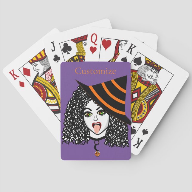 Rotzunge Spielkarten (Rückseite)