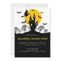 Rotzunge Spuk Orange & Schwarzes Halloween-Party