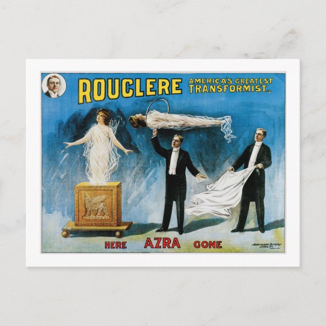 Rouclere ~ Amerikas Bester Transformator Postkarte (Vorderseite)