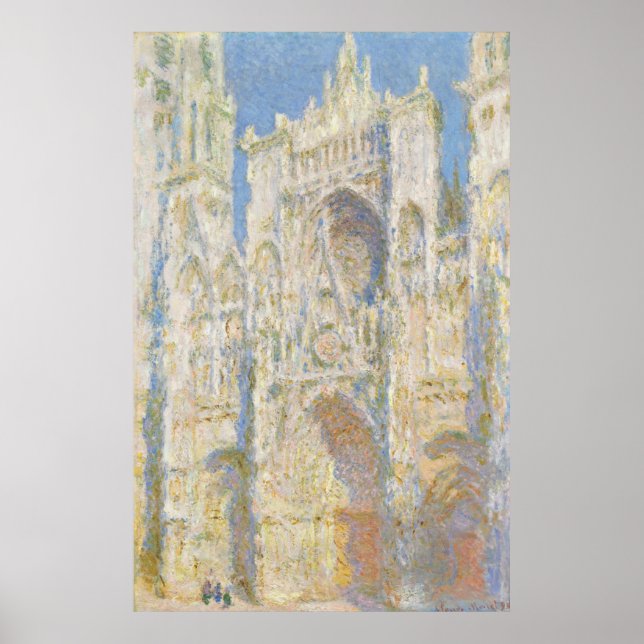 Rouen Cathedral West Factory Stores Poster (Vorne)