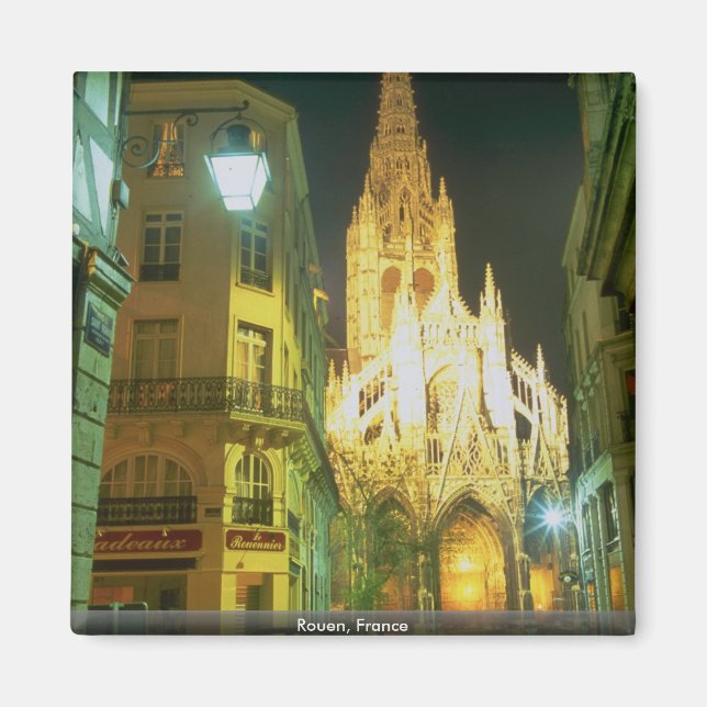 Rouen, Frankreich Magnet (Vorne)
