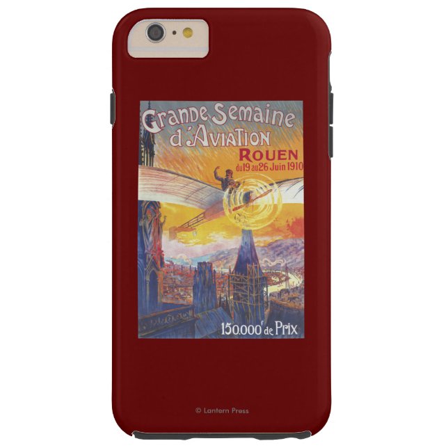 Rouen, Frankreich - Pilot und Flugzeug Case-Mate iPhone Hülle (Rückseite)