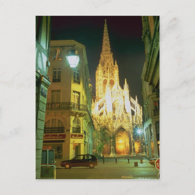 Rouen, Frankreich Postkarte (Vorderseite)