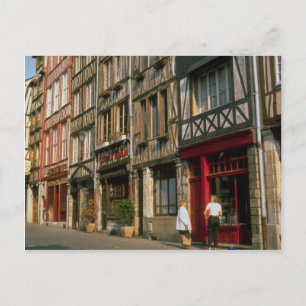 Rouen, Frankreich Postkarte