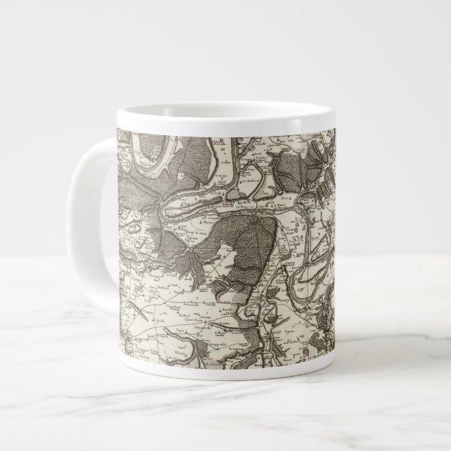 Rouen Jumbo-Tasse (Vorderseite Links)