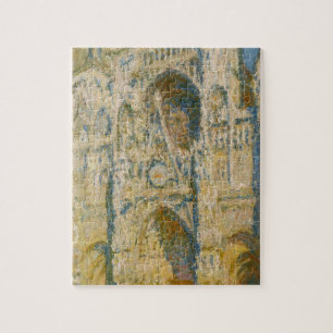 Rouen-Kathedrale, das Portal und das Turm d ` Puzzle