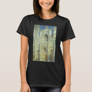 Rouen Kathedrale Westfassade Sonnenlicht, Claude M T-Shirt