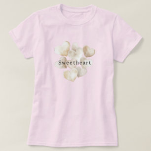 Rouge-Creme Herzen Sweetheart T-Shirt