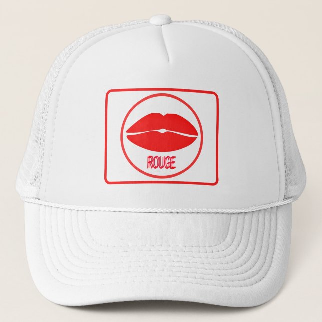 Rouge Design Ladys Truckers Cap Truckerkappe (Vorderseite)