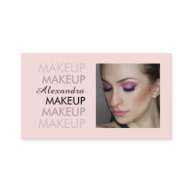 Rouge Rosa Schwarzes Schriftfoto QR-Code Make-up