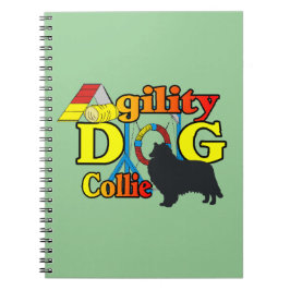 Rough Collie Agility Notizblock