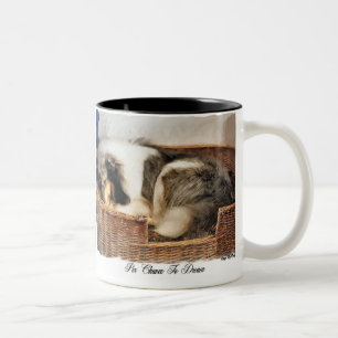 Rough Collie Art Gaben Zweifarbige Tasse