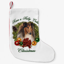 Rough Collie Christmas Kleiner Weihnachtsstrumpf