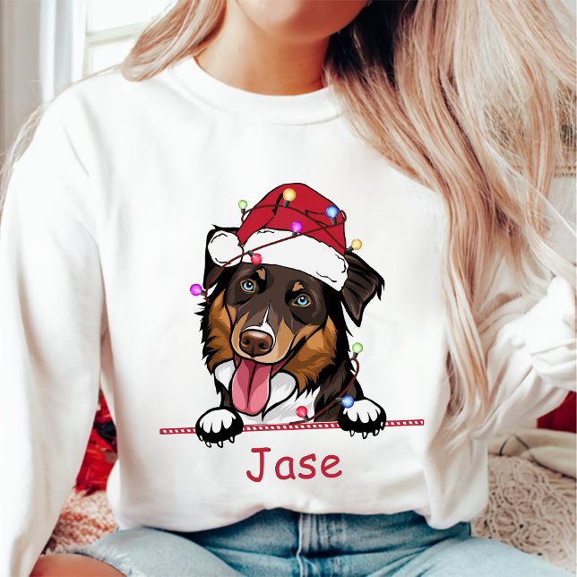 Rough Collie Dog Personalisiert Pet Lover Sweatshirt (Von Creator hochgeladen)