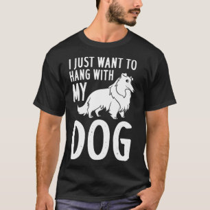 Rough Collie Dog Welppies Owner Lover T-Shirt