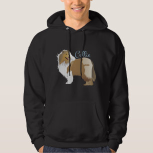 Rough Collie Hoodie