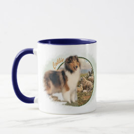 Rough Collie Keeper vom Schafe Tasse