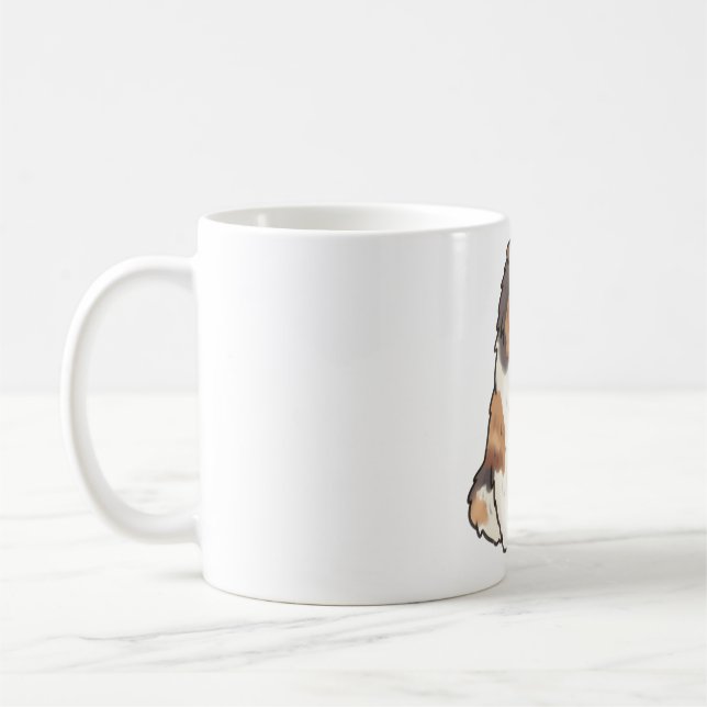 Rough Collie Magic Kaffeetasse (Links)