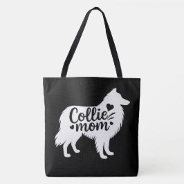 Rough Collie Mama Tote Bag