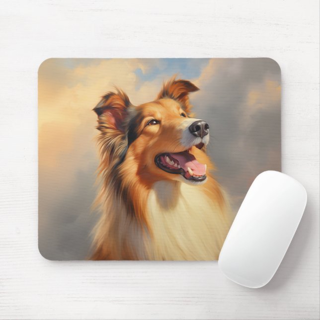 Rough collie / Scottish collie Mousepad (Mit Mouse)