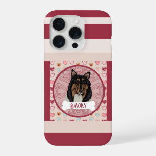 Rough Collie Valentine Heart iPhone 11 Pro Hülle iPhone 15 Pro Hülle