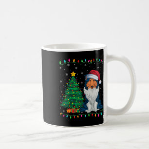 Rough Collie Weihnachtsmannmütze Men Women Kids Xm Kaffeetasse