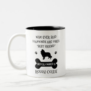 Rough Collie Zweifarbige Tasse