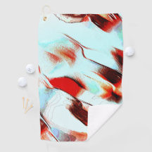 Rough light cyan und stark rot