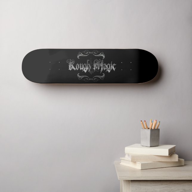 Rough Magic Skateboard (Wandkunst (Horz))