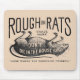 "Rough on Rats Advertisement" Mousepad (Vorne)