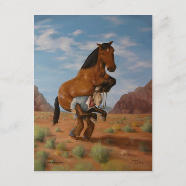 Rough Rider Postcard Postkarte (Vorderseite)