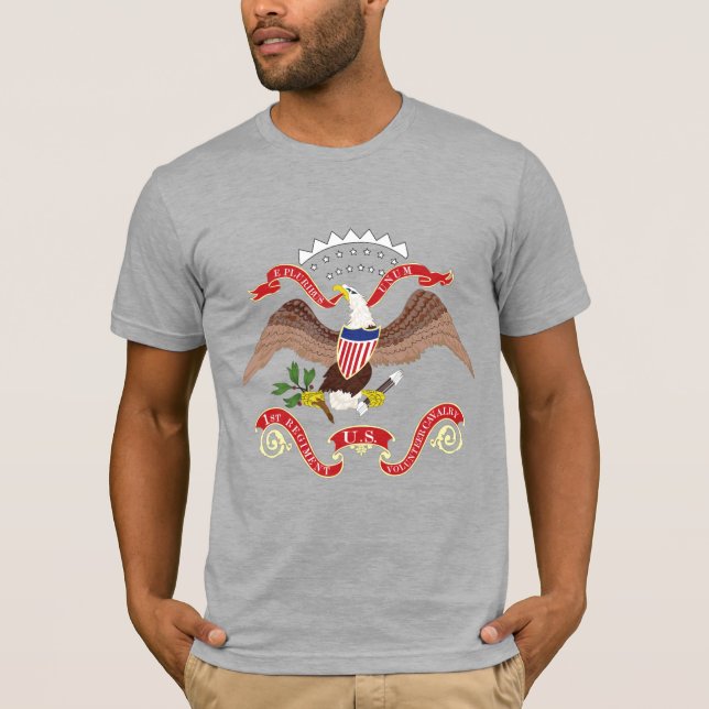 Rough Riders Flag  T-Shirt (Vorderseite)