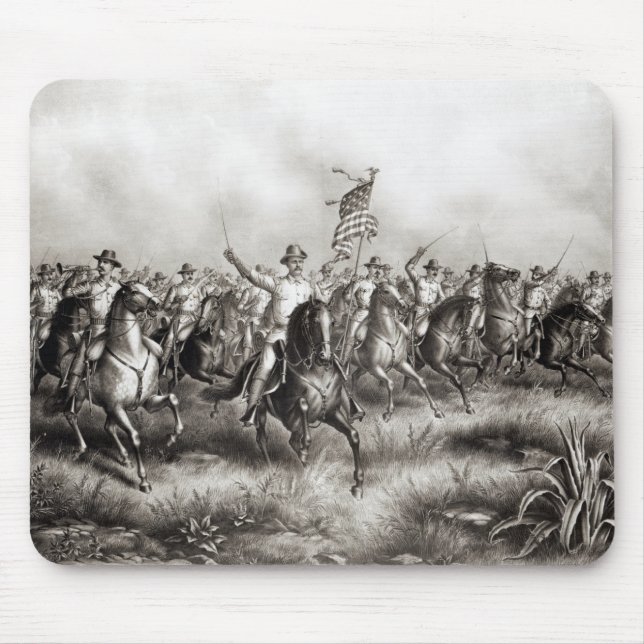 Rough Riders: Oberst Theodore Roosevelt Mousepad (Vorne)