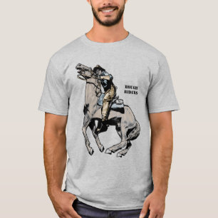 Rough Riders Soldier on Horse T-Shirt