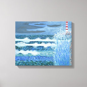 Rough Sea Leinwand
